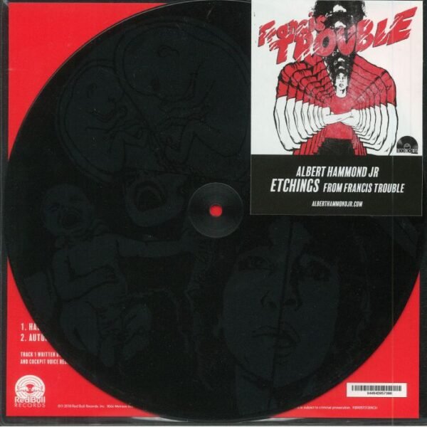 Hammond, Albert Jr. - Etchings From Francis Trouble [10"] (sticker, limitado)