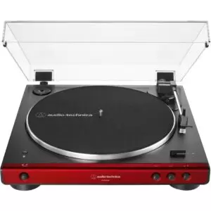 Tornamesa Audiotechnica AT-LP60XBT (Bluetooth, Rojo)