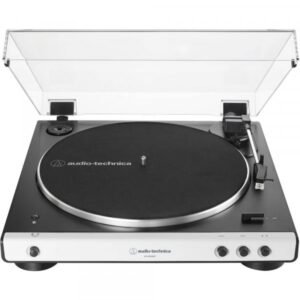 Tornamesa Audiotechnica AT-LP60XBT (Bluetooth, Blanco)