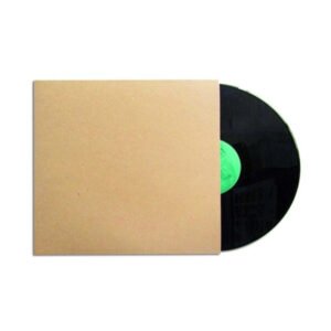 Portada para discos LP, 12", color café (Unidad) Bags Unlimited
