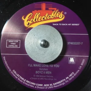 Boyz II Men - I'll Make Love To You / Thank You [7"]