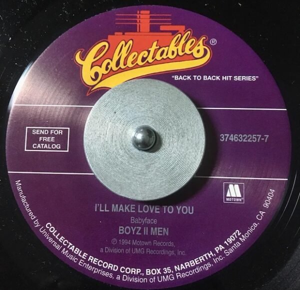 Boyz II Men - I'll Make Love To You / Thank You [7"]