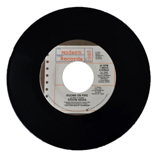 Nicks, Stevie - Rooms On Fire [7"]