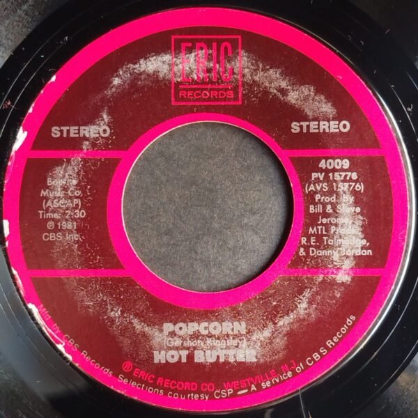 Hot Butter - Popcorn / Buzz Clifford - Baby Sittin' Boogie [7"]