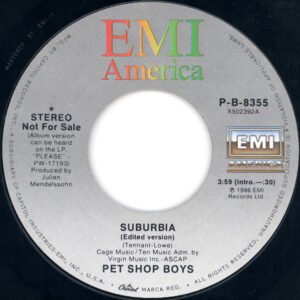 Pet Shop Boys - Suburbia / Jack The Lad [7"]
