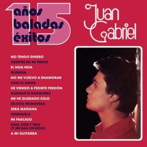 Juan Gabriel - 15 Años - Baladas Éxitos [2xLP] (140 gramos, vinilo de color)
