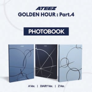 ATEEZ - 13th Mini Album GOLDEN HOUR: Part.4 Photobook Ver. RANDOM con Beneficio de hello82 Exclusive + LATAM Exclusive (PREVENTA)