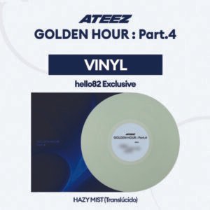 ATEEZ - 13th Mini Album GOLDEN HOUR: Part.4 Vinyl Ver. con Beneficio de hello82 Exclusive (PREVENTA)
