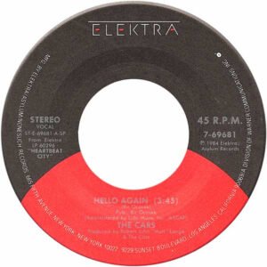 Cars, The - Hello Again [7"]