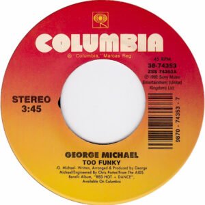 George Michael - Too Funky / Crazyman Dance [7"]