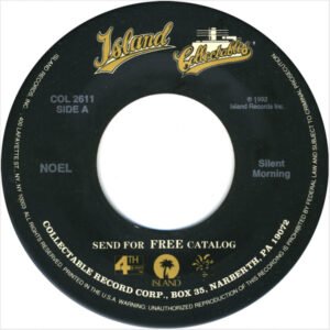 Noel - Silent Morning / Like A Child [7"]