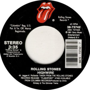 Rolling Stones - Highwire / 2000 Light Years From Home [7"]
