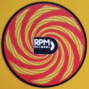 Slipmat Fenaquistiscopio Rojo - Amarillo