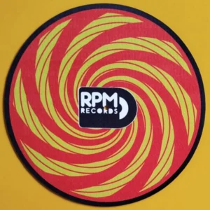 Slipmat Fenaquistiscopio Rojo - Amarillo
