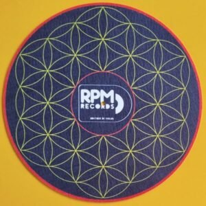 Slipmat Fenaquistiscopio Panal Negro - Amarillo