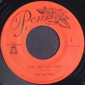 Altons, The - Love You Like That / I Try I Try [7"]