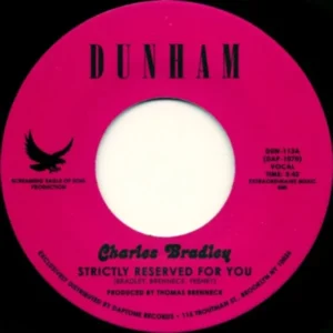 Bradley, Charles - Strictly Reserved For You / Let Love Stand a Chance [7"]