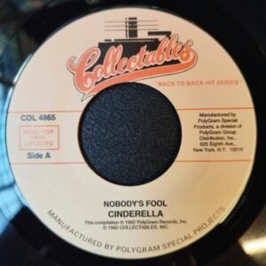 Cinderella - Nobody's Fool / Shelter Me [7"]